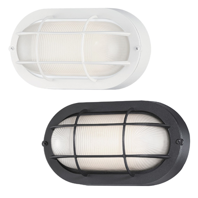 LL61136-WHT-LED, LL61137-BLK-LED, 61136, 61137, LED, wall, textured, glass, wht, blk, white, black, ada, DECORATIVE, OUTDOOR, decorative outdoor, oval, Bulkhead